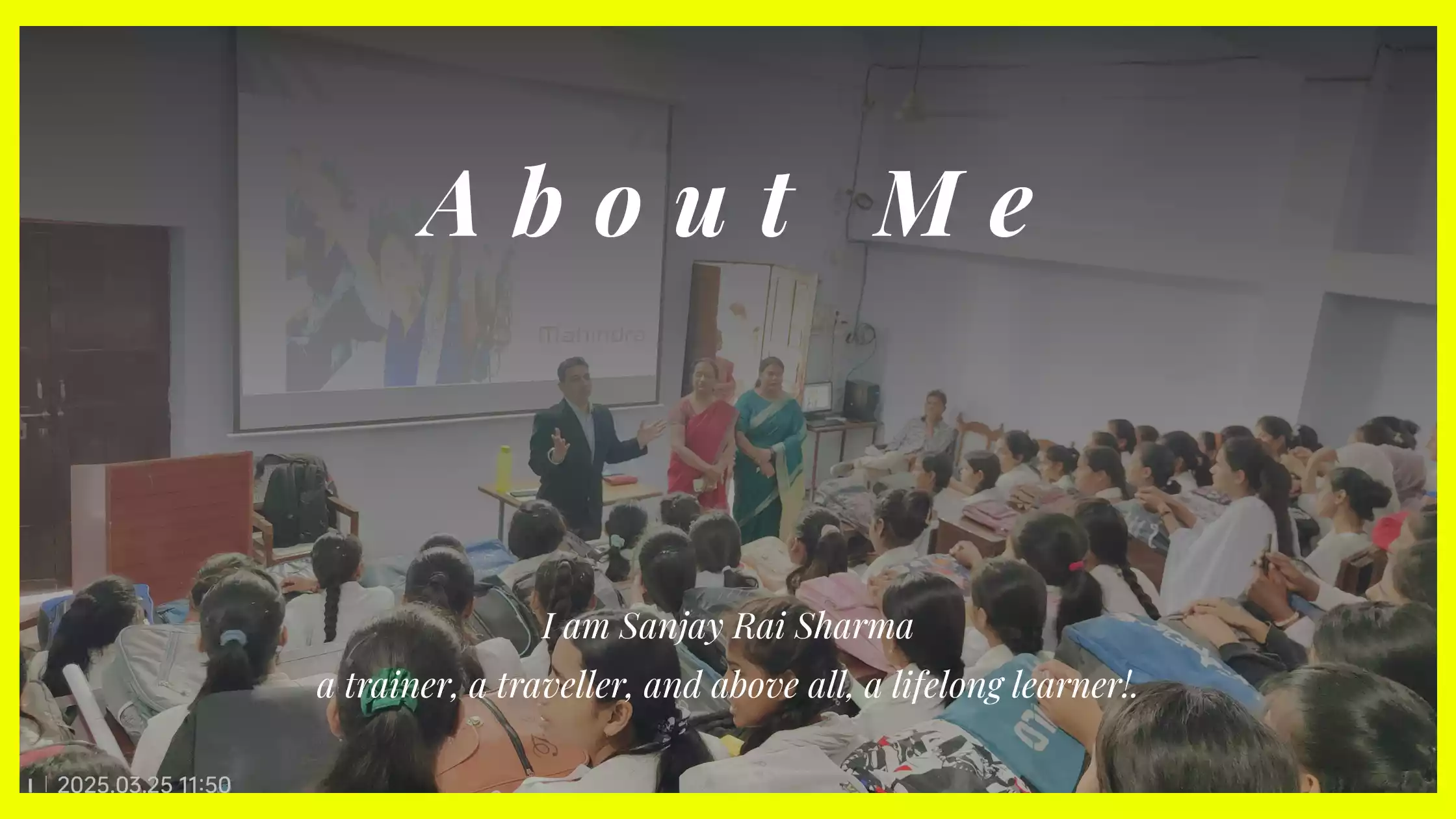 sanjayraisharma about me