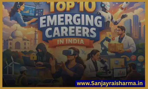 Top 10 emerging career in India www.sanjayraisharma.in self improvement